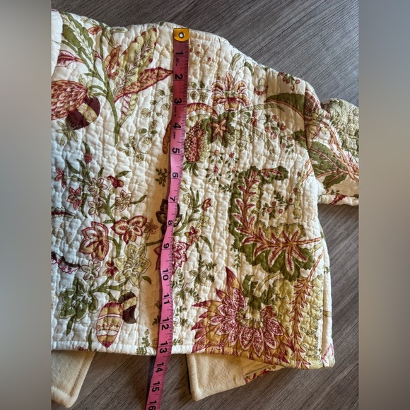 Handmade upcycled quilted kids coat. 13 ptp - Picture 5 of 6